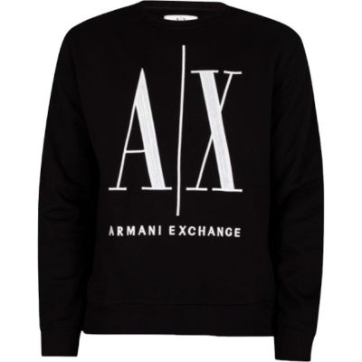 Armani Exchange - Sweatshirt - Zwart