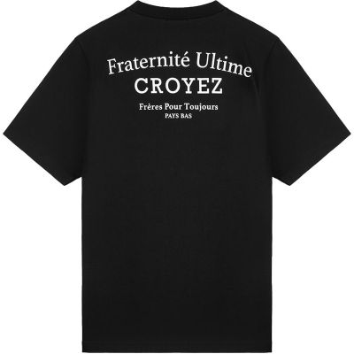 Croyez - Fraternite T-shirt - Zwart