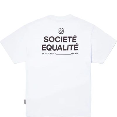 Equalite - Societe Oversized Tee - Wit