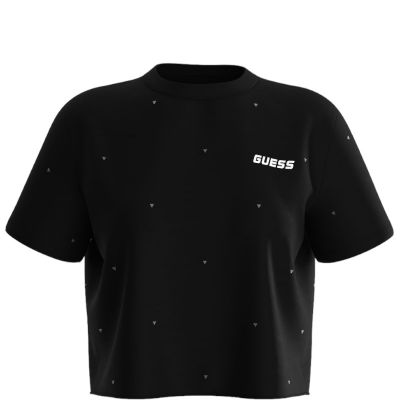 Guess Active - Skylar Crop T-shirt - Zwart