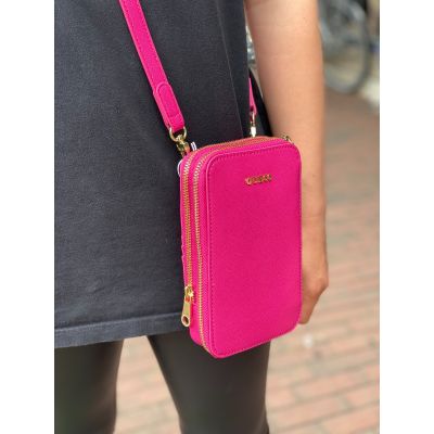 Guess - Double Phone Pouch - Roze
