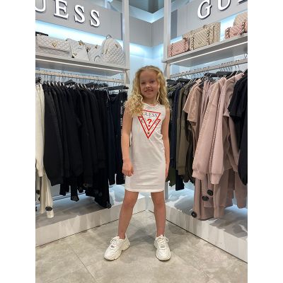 Guess - Sl Dress Core Kids - Wit