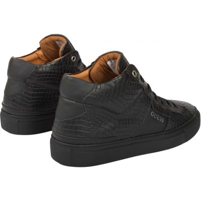 Guess - Hoge Sneakers - Zwart