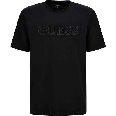 Guess - Ss Alphy T-shirt - Zwart