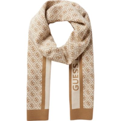 Guess - Sevyn 4G Logo Scarf Swtr - Beige