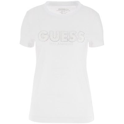 Guess - Ss Cn Sangallo Tee - Wit