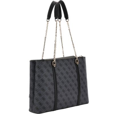Guess - Eco Craig High Socy Carryall - Zwart