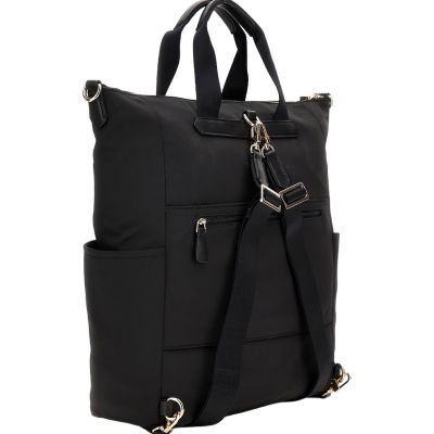 Guess - Eco Gemma Convertble Tote Pack - Zwart