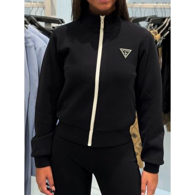 Guess Active - Ann Full Zip Sweatshirt - Zwart