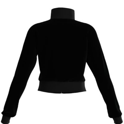 Guess Active - Couture Full Zip Sweatshirt - Zwart