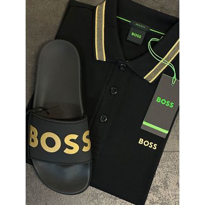 Hugo Boss - Polo - Zwart