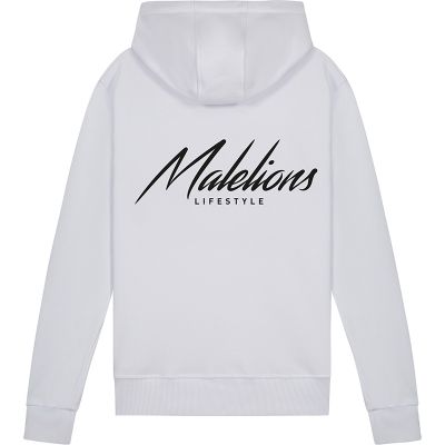 Malelions - Lifestyle Hoodie - Wit
