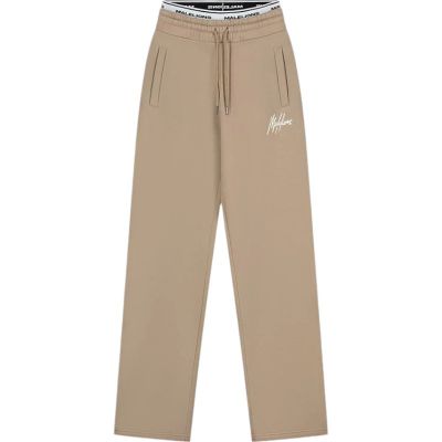 Malelions - Woman Straight Leg Sweatpants - Beige