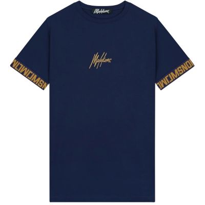Malelions - T-shirt en Short (2 losse items) - Donkerblauw