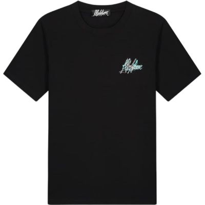 Malelions - Men Splash T-shirt - Zwart