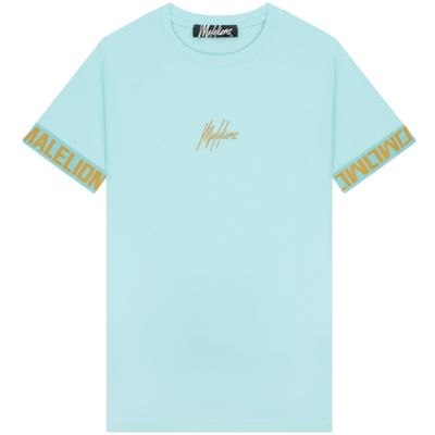 Malelions - Malelions Men Venetlan T-Shirt - Blauw