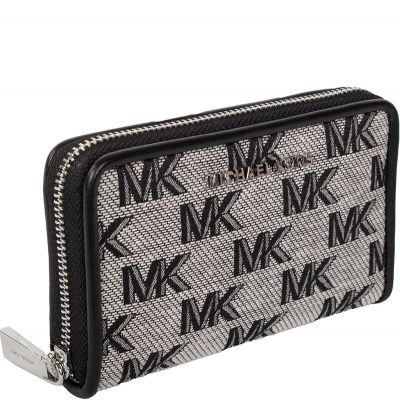 Michael Kors - Jet Set Sm Za Card Case - Zwart