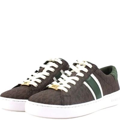 Michael Kors - Irving Stripe Lace Up Sneakers - Bruin