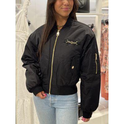 Nikkie - Eugene Bomber Jacket - Zwart