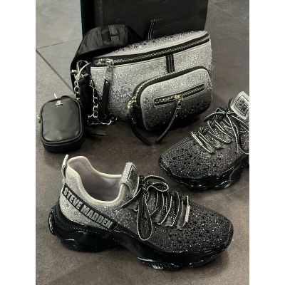 Steve Madden - Mistica Sneakers - Zwart