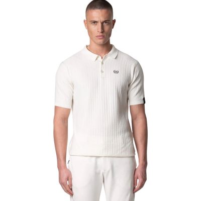 Quotrell - Jay Knitted Polo - Wit