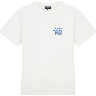 Quotrell - La Vie T-shirt - Wit