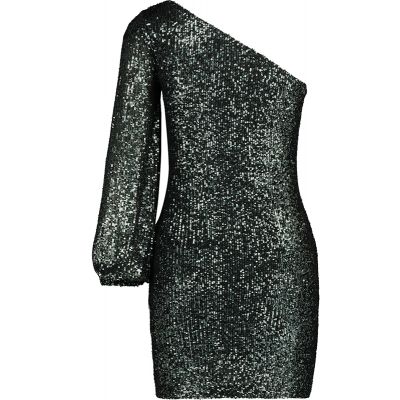 Steve Madden - Asymmetrical Dress - Zwart