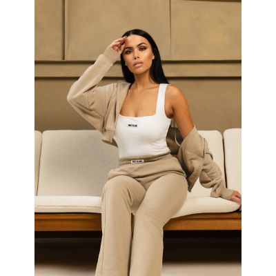 Unique The Label - Molly Pants Tracksuit Pants - Beige