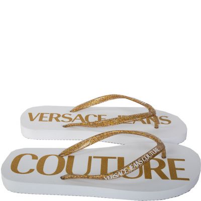 Versace Jeans - Slippers - Wit