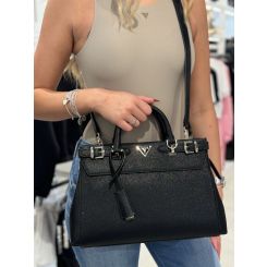 Guess - Levante Luxury Satchel - Zwart