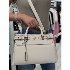 Guess - Levante Luxury Satchel - Beige