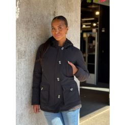 Airforce - 4 Pocket Parka - True Black