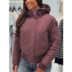 Airforce - Bomber Jacket - Berry Wine