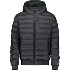 Airforce - Hooded Reversible Jacket - Gun Metal