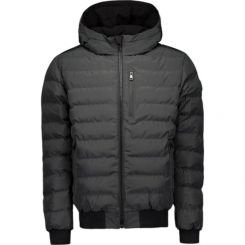 Airforce - Reversible Padded Jacket Men - Zwart