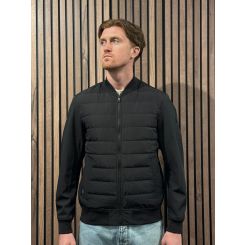 Airforce - Pike Padded Bomber Jacket - Zwart