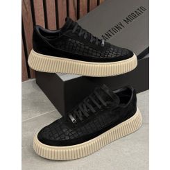 Antony Morato - HERENSNEAKERS - Zwart