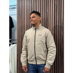 Armani EA7 - Man Woven Bomber Jacket - Beige