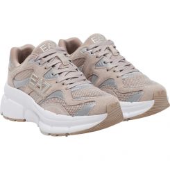 Armani EA7 - Unisex Woven Sneakers - Beige
