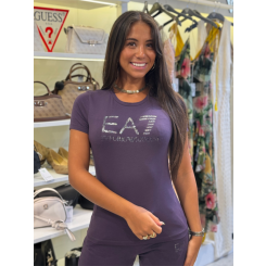 Armani EA7 - T-shirt - Paars