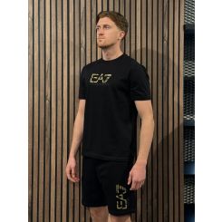 Armani EA7 - T-shirt - Zwart