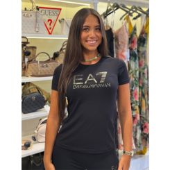 Armani EA7 - T-shirt - Zwart