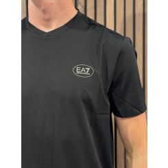 Armani EA7 - T-shirt - Zwart
