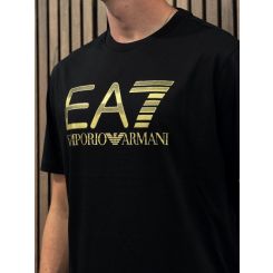 Armani EA7 - T-shirt - Zwart