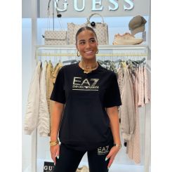 Armani EA7 - T-shirt - Zwart
