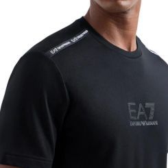 Armani EA7 - T-shirt - Zwart