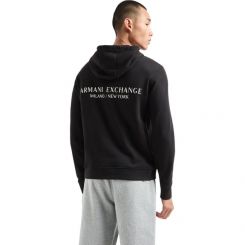 Armani Exchange - Man Jersey Sweatshirt - Zwart