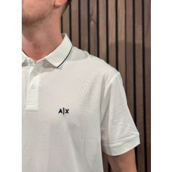 Armani Exchange - Men Jersey Polo Shirt - Wit