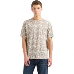 Armani Exchange - Man Jersey T-shirt - Beige