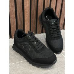 Armani Exchange - Sneakers - Zwart